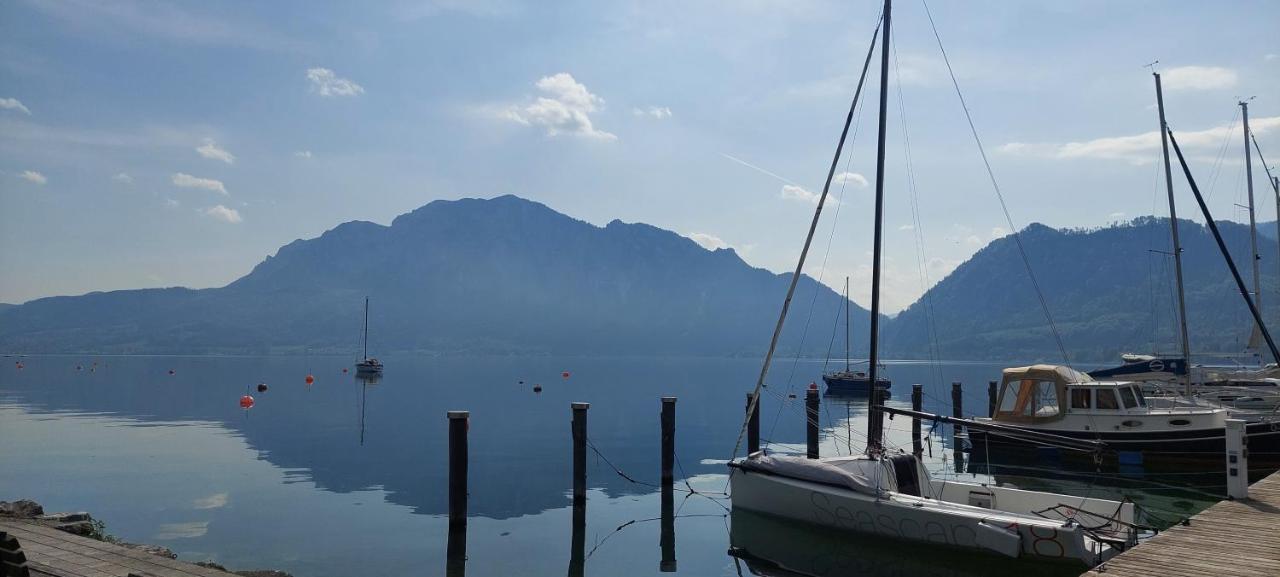 Ferienhaus Goldener Anker Unterach Am Attersee Luaran gambar
