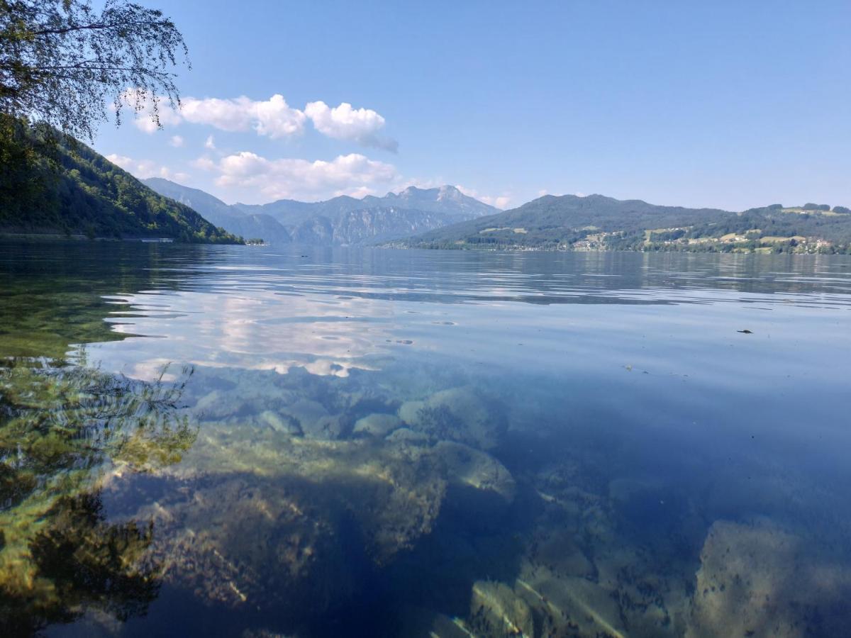 Ferienhaus Goldener Anker Unterach Am Attersee Luaran gambar