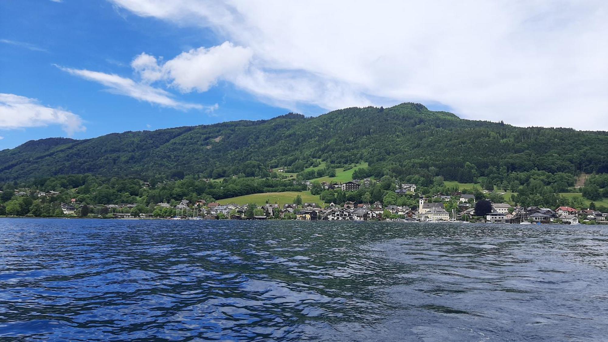 Ferienhaus Goldener Anker Unterach Am Attersee Luaran gambar